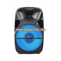 RQSONIC CAM15DPMXQ-BT-150W-LED4 Professional 15 Inch 180W Active Plastic DJ Speaker  Class-AB Amplifier Sound System