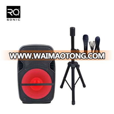 Assessed Supplier PA Speaker Professional 8 Inch With Speaker Stand CSL08BER-V1BP-BT-LED4-KIT