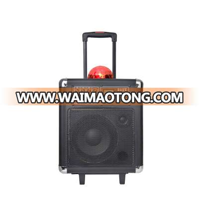 RQSONIC PS08ABMXF-V1BP-BT-LED8 8 Inch The Best Portable Trolley Battery Speaker With LED Light